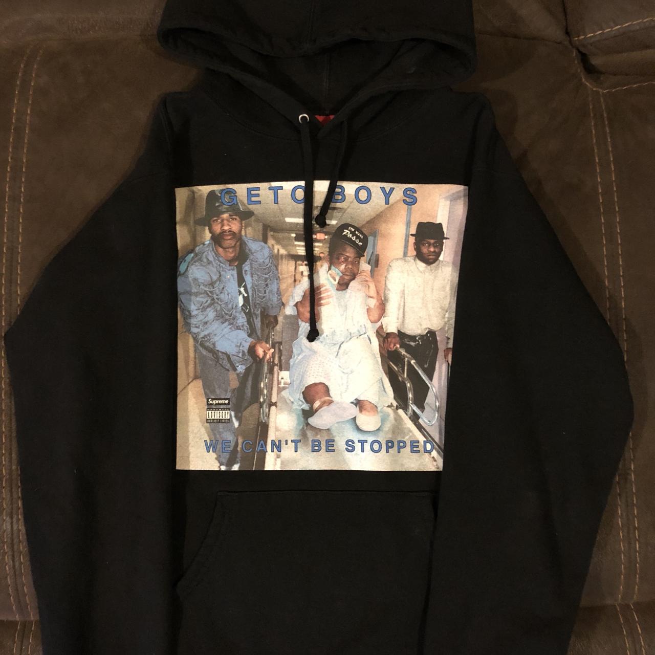 Supreme Rap A Lot Ghetto Boys Hoodies Size Large Black - Depop