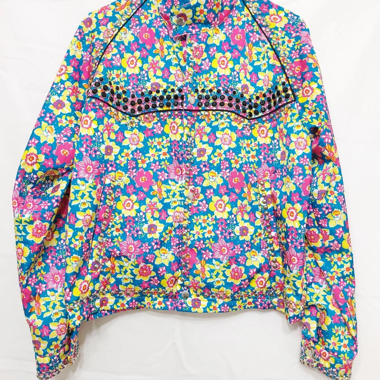 Prada SS12 Studded Floral Jacket Brand