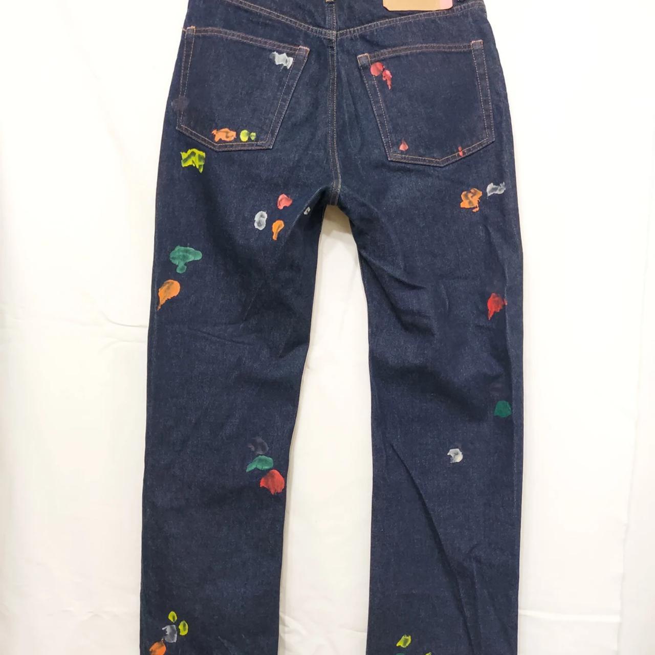 Blue Acne Studios Land Acne Studios BlÃ¥ Konst Blue Land Jeans
