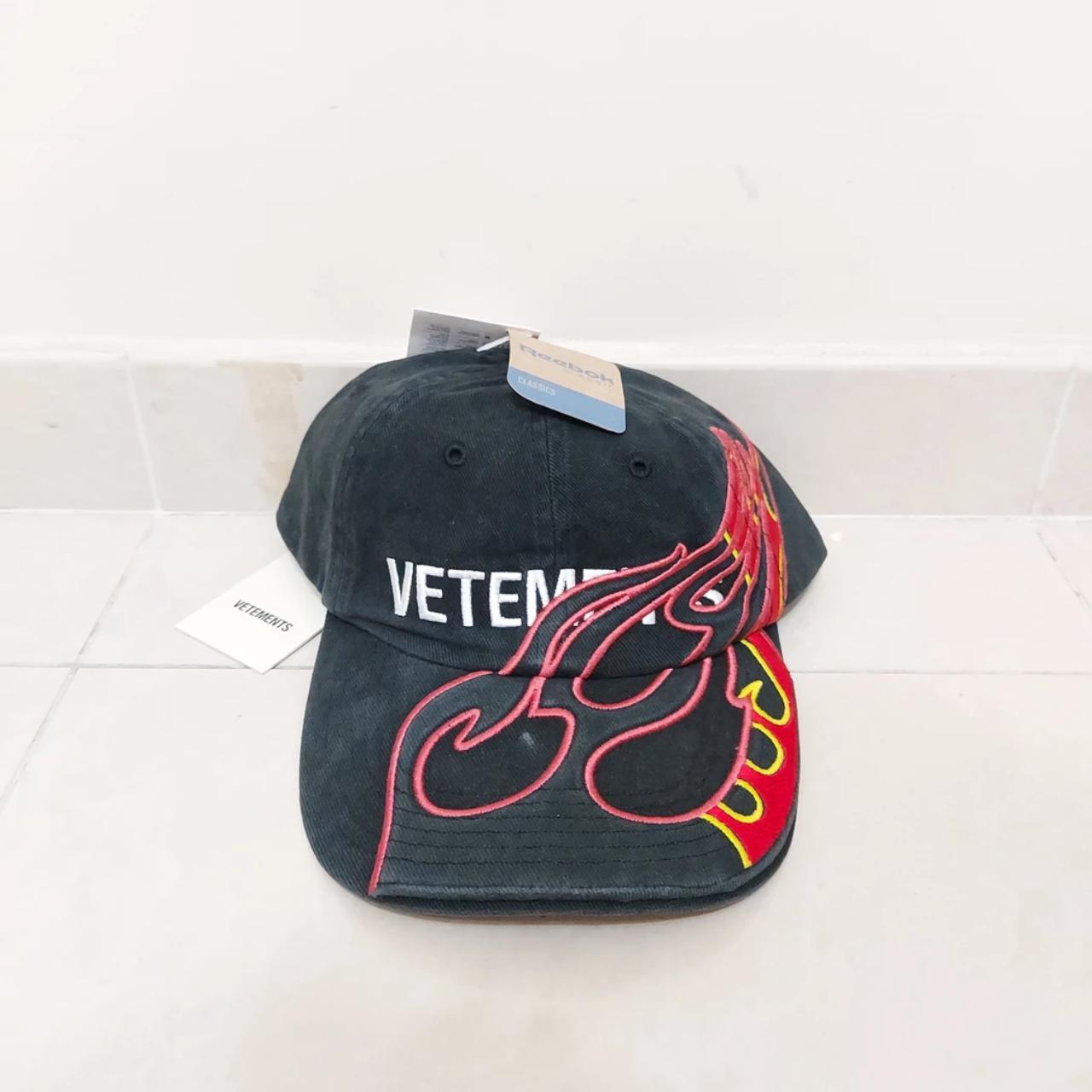 Vetements Flame Fire Logo Cap Brand: | Depop
