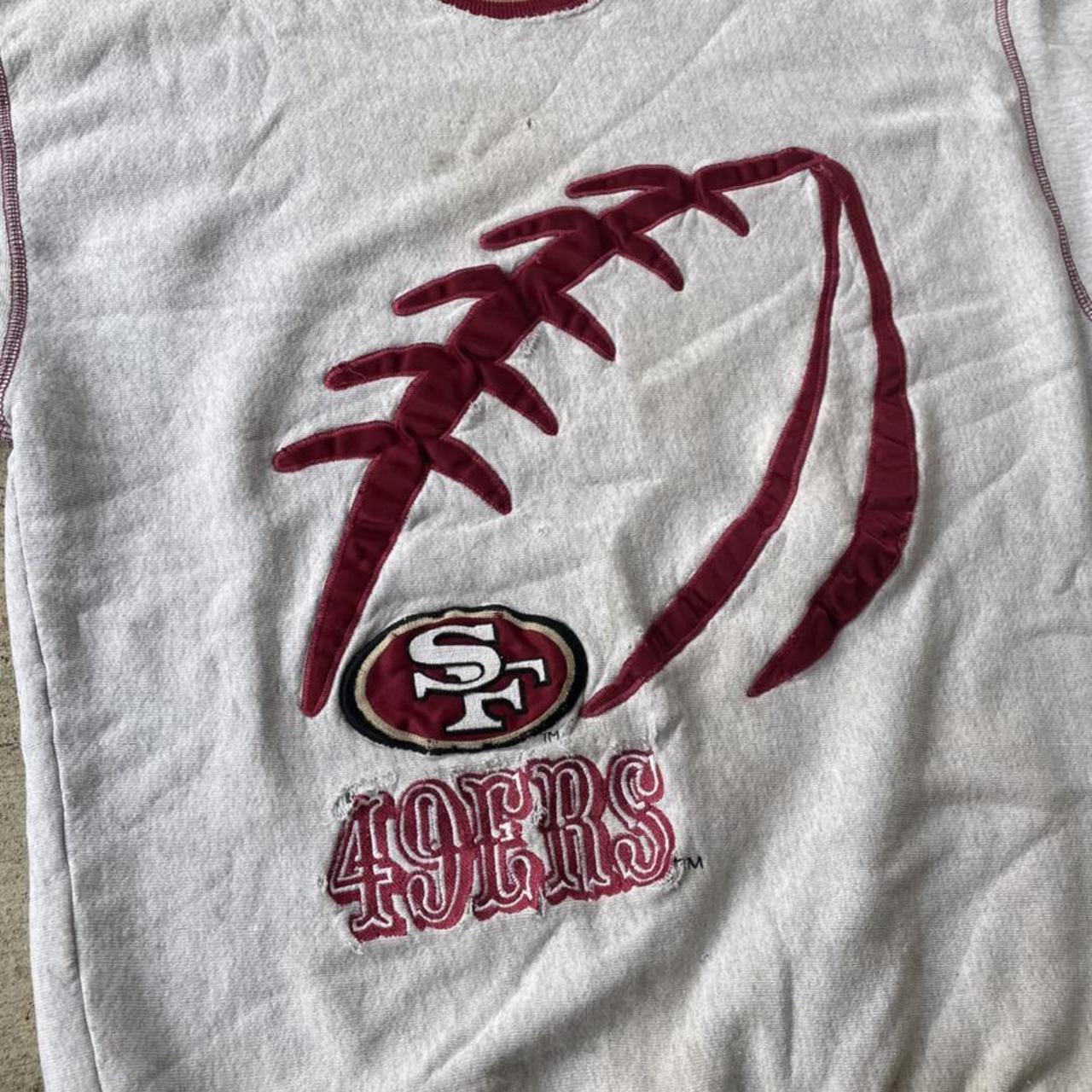 LETS GO NINERS 9ers sweatshirt XL(fits like a... - Depop