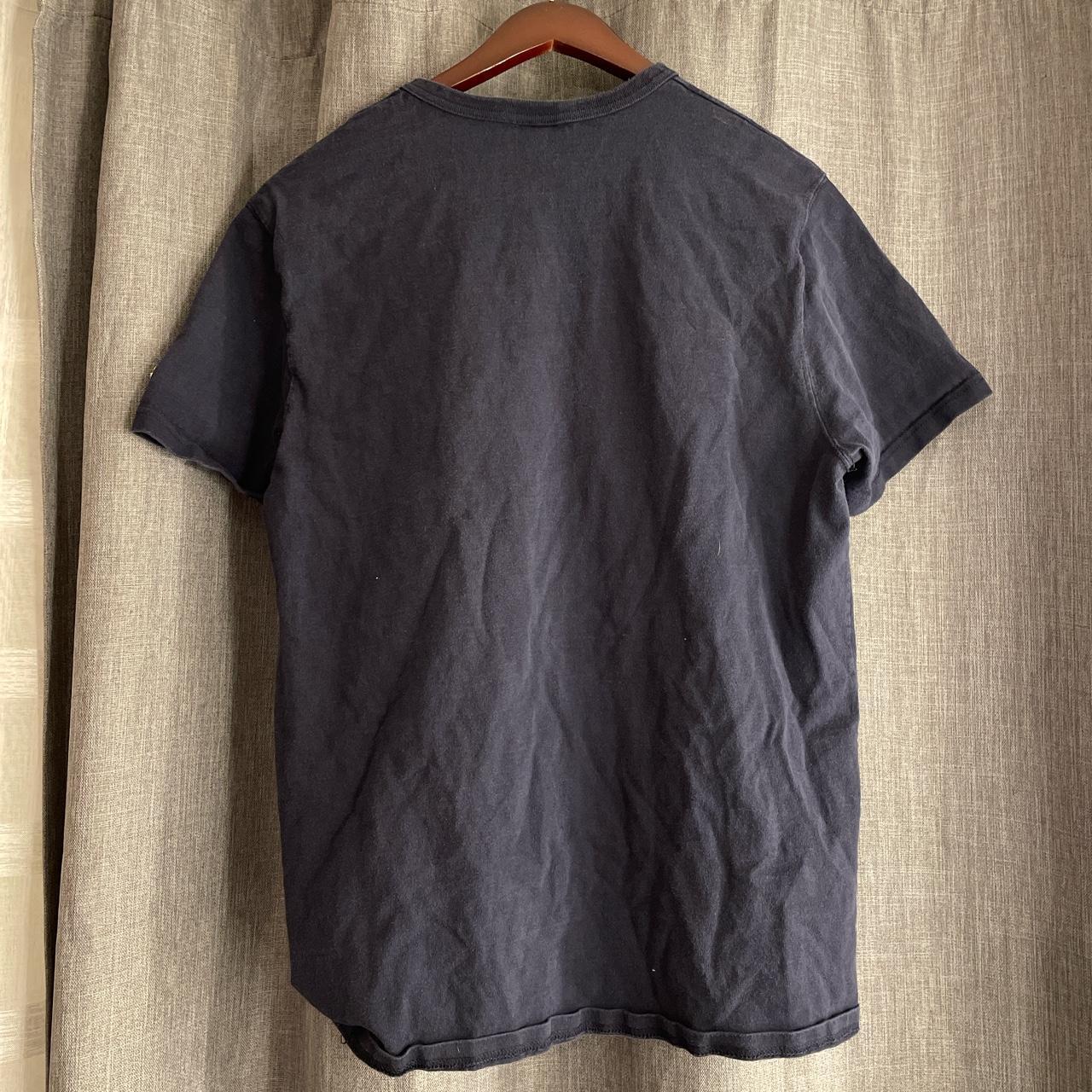 Navy blue champion t shirt . It’s in mint condition... - Depop