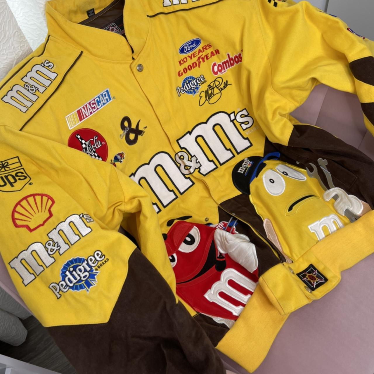 Elliot Sadler M&M nascar Jacket. Men's size XL. Like... - Depop