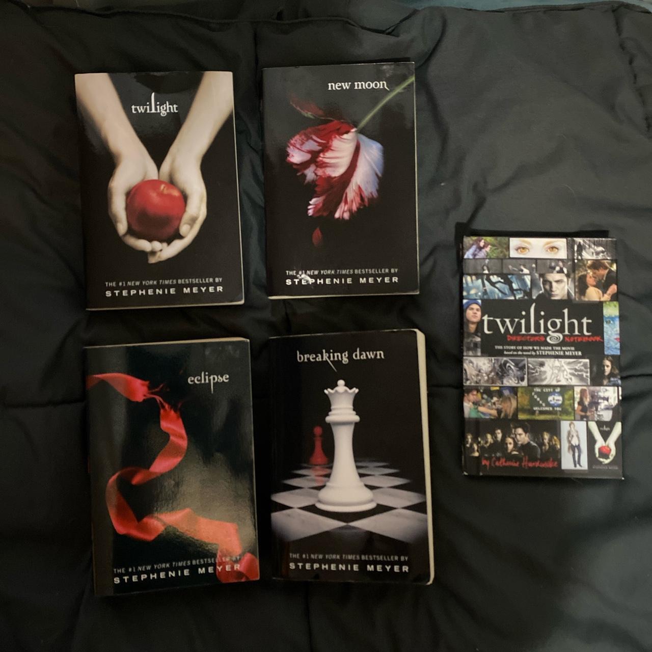 full twilight book collection (paperback) including... - Depop