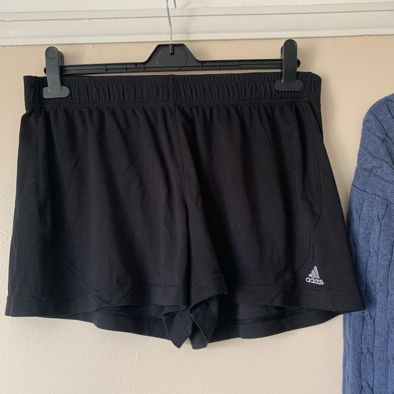 Adidas running shorts. Vintage so there is a bit of... - Depop