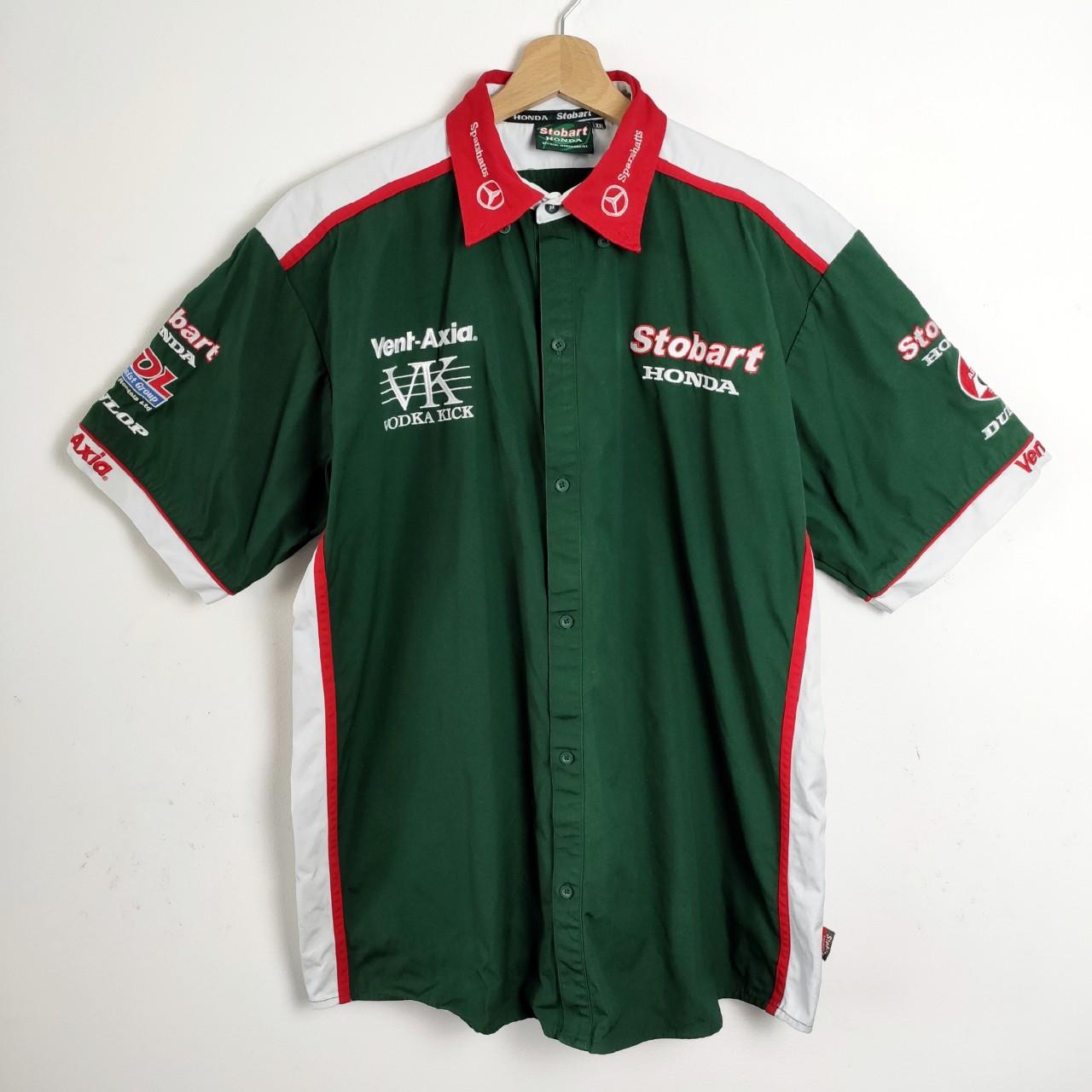 Stobart Honda shirt. No flaws. Condition: 9/10 Pit... - Depop