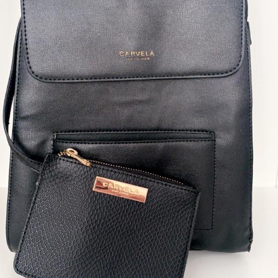 Carvela slinky backpack clearance black