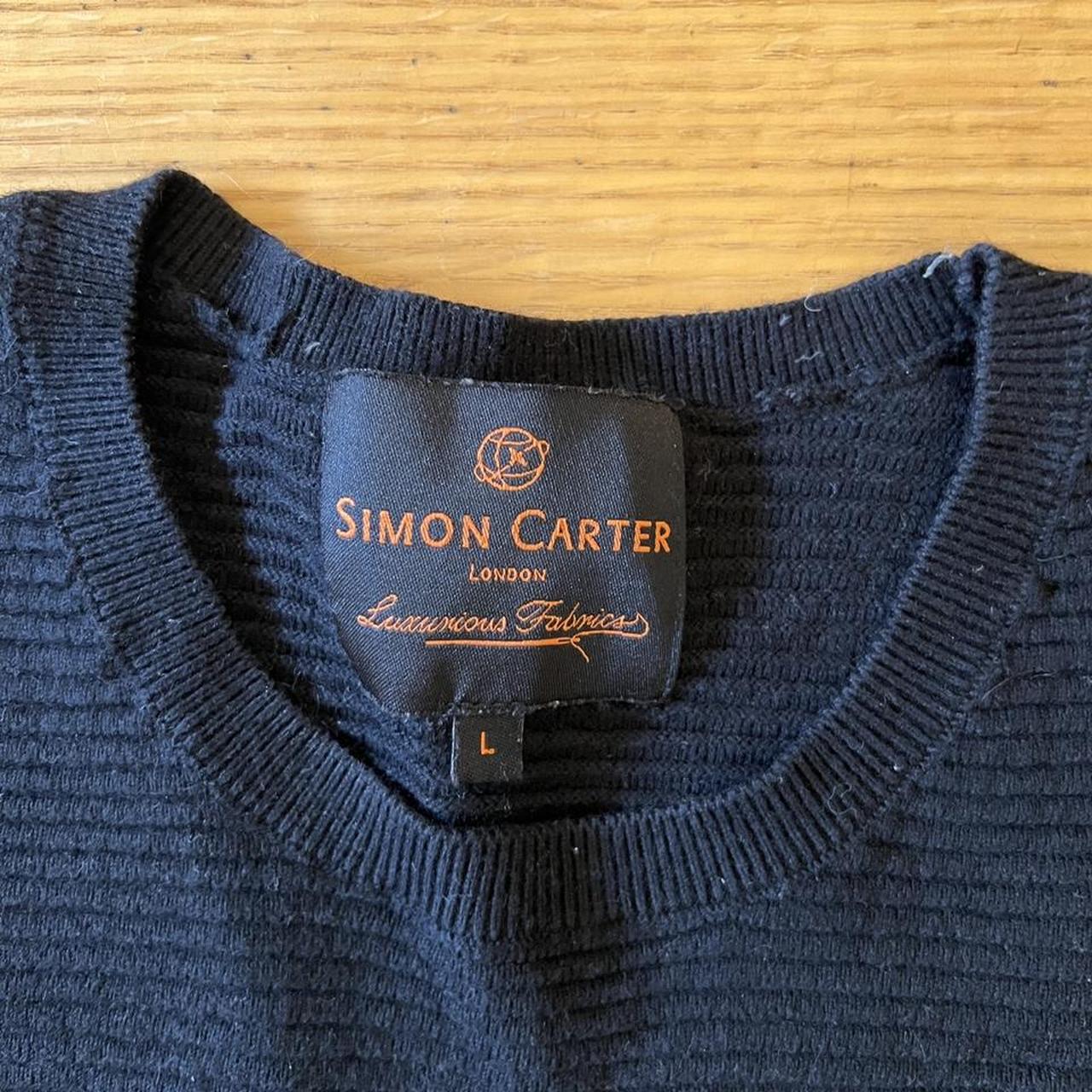 Simon carter merino wool jumper sale