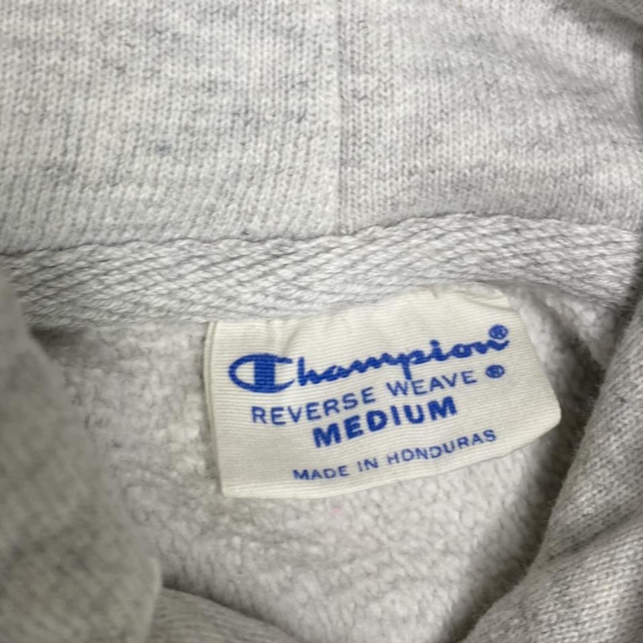 Champion reverse weave hoodie Notre Dame Irish Gray... - Depop