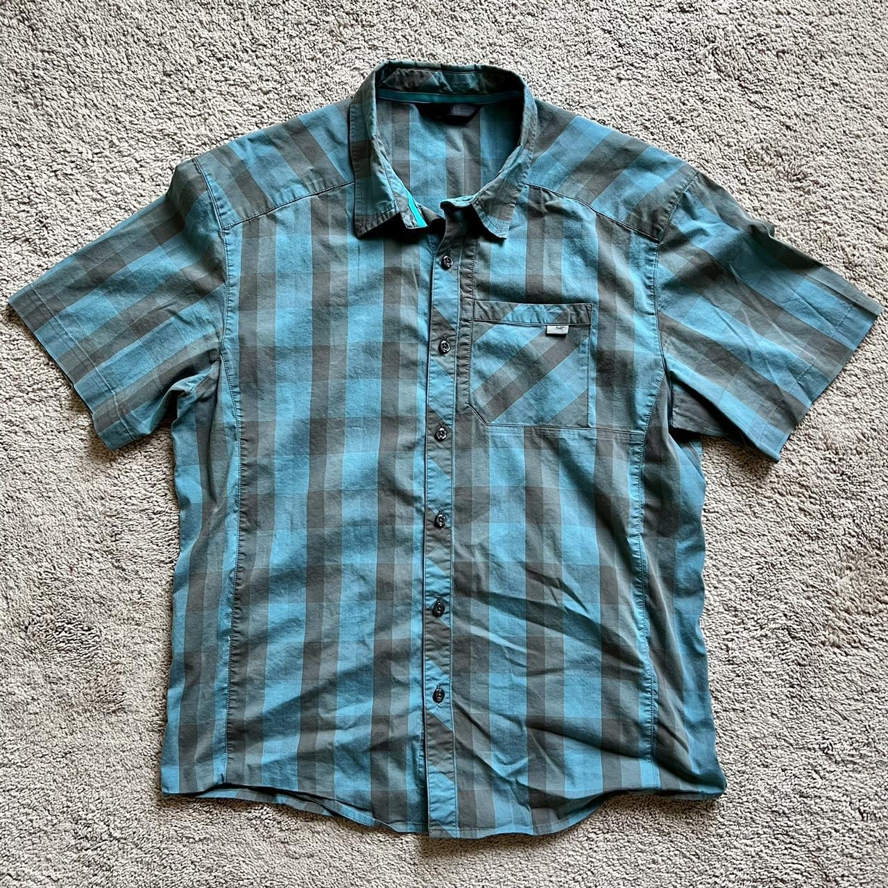 Arcteryx Short Sleeve Button Up Shirt. In this nice... - Depop