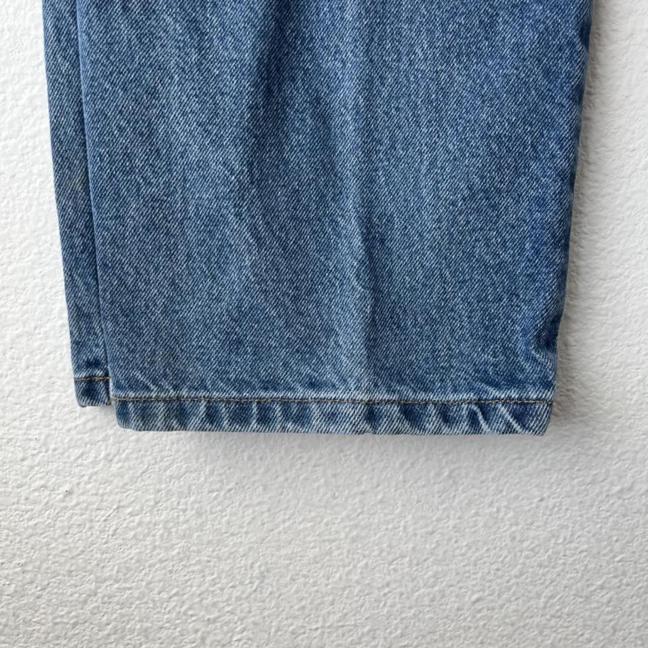CARHARTT Traditional fit denim y2k wash jean pants... - Depop