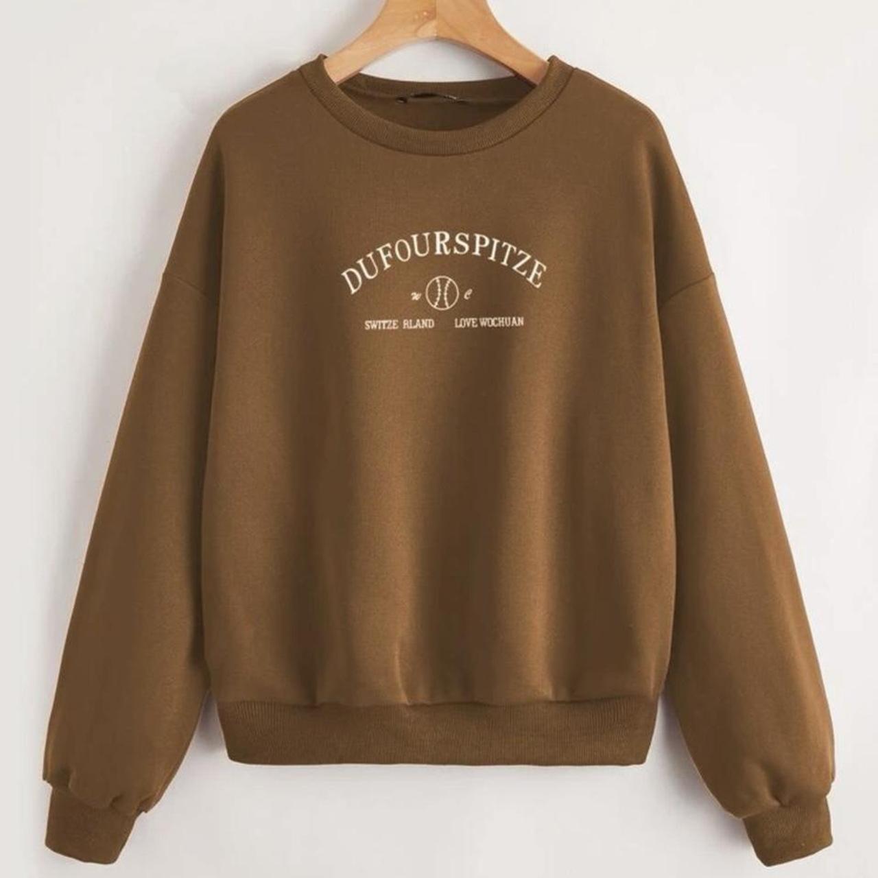brown vintage sweatshirt