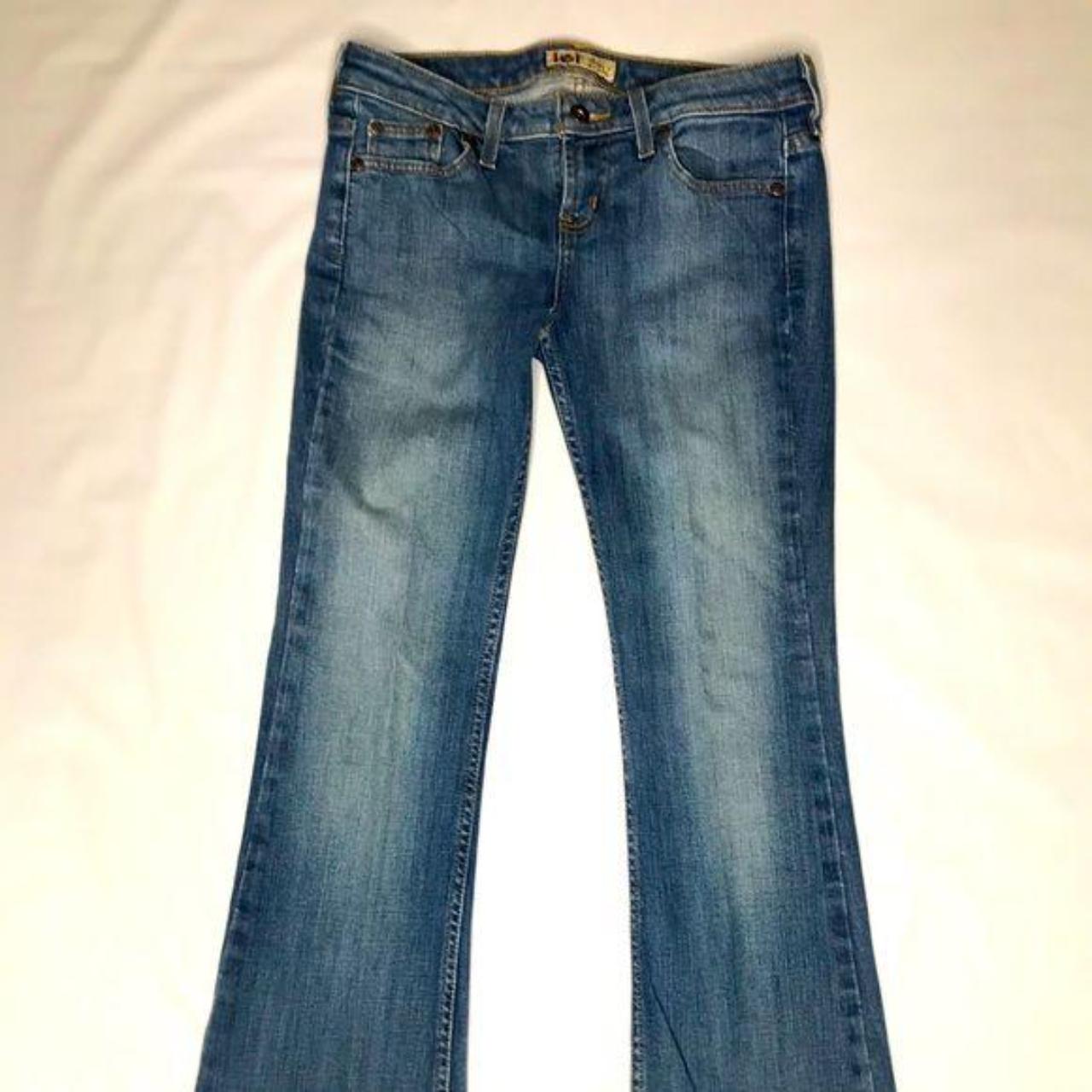 ~l.e.i. Jeans SZ 3 ~Ashley ultra low rise ~5 pocket... - Depop