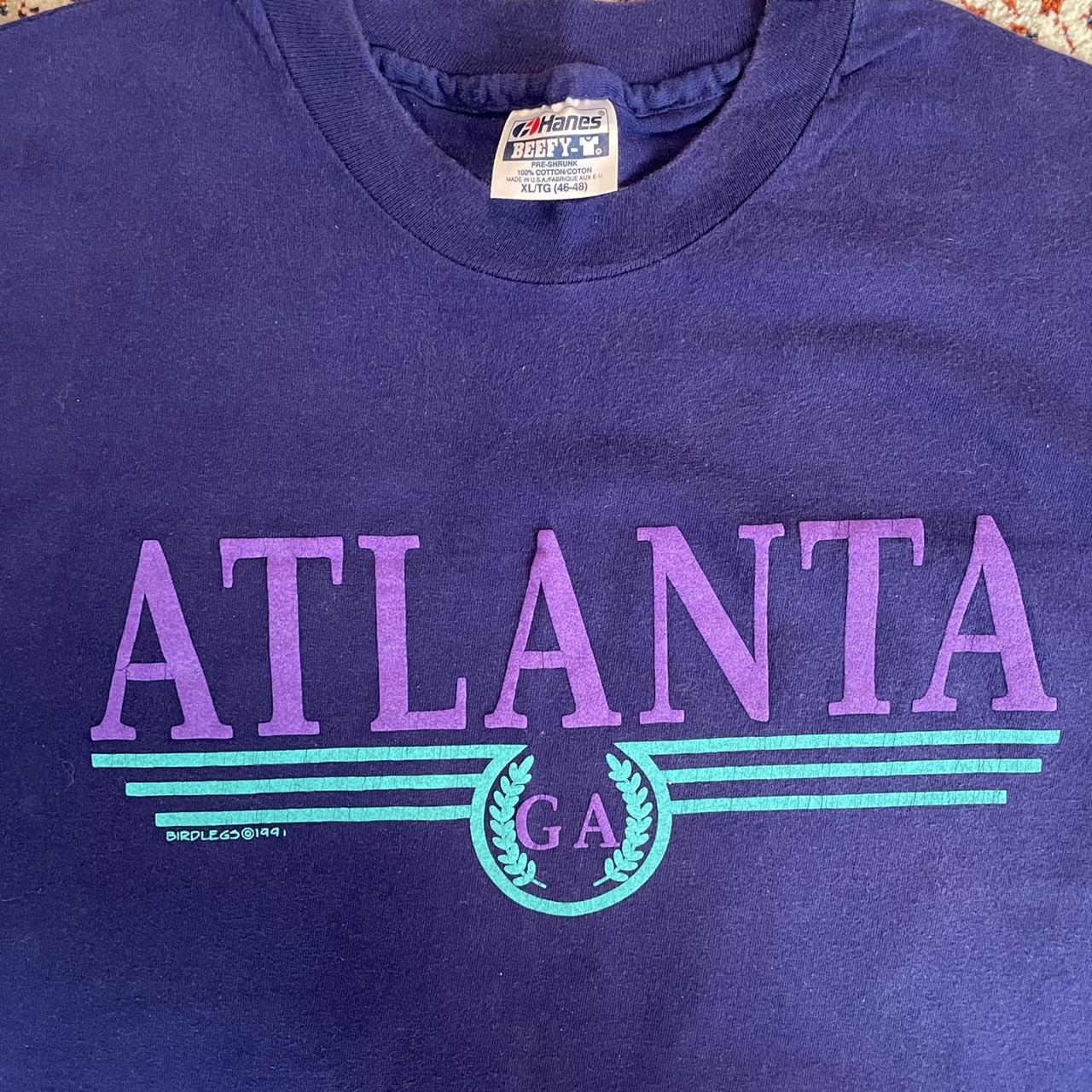 Vintage Atlanta Falcons T Shirt XL Great shape!! - Depop