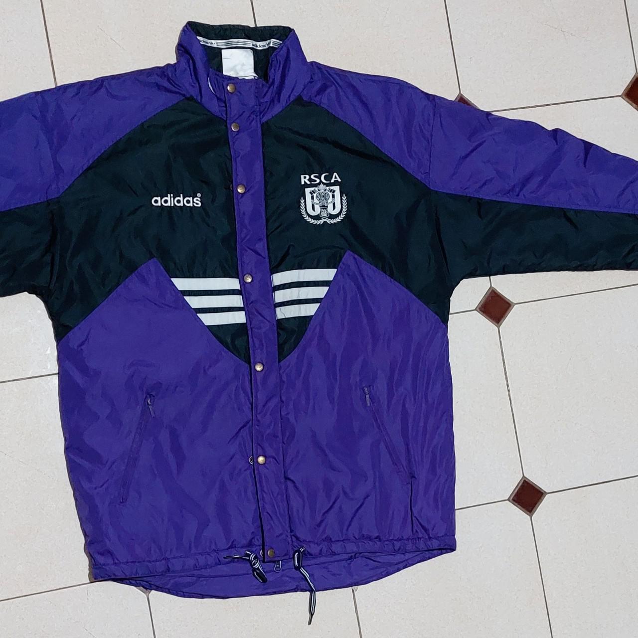 RSC Anderlecht 1994/1995 Home Football Jersey Adidas Soccer Shirt Size Mens  S