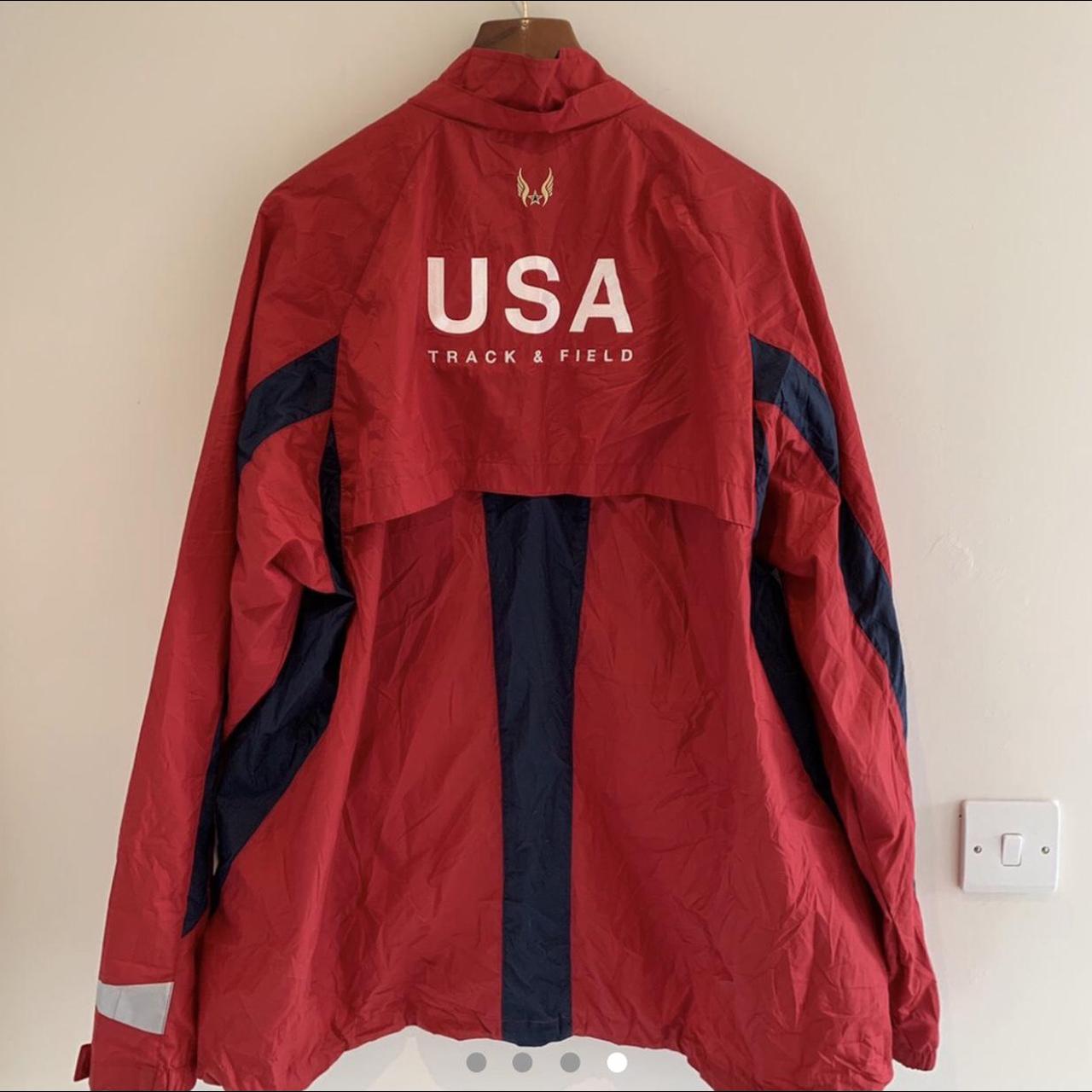 Nike Men's Black and Red Jacket Depop
