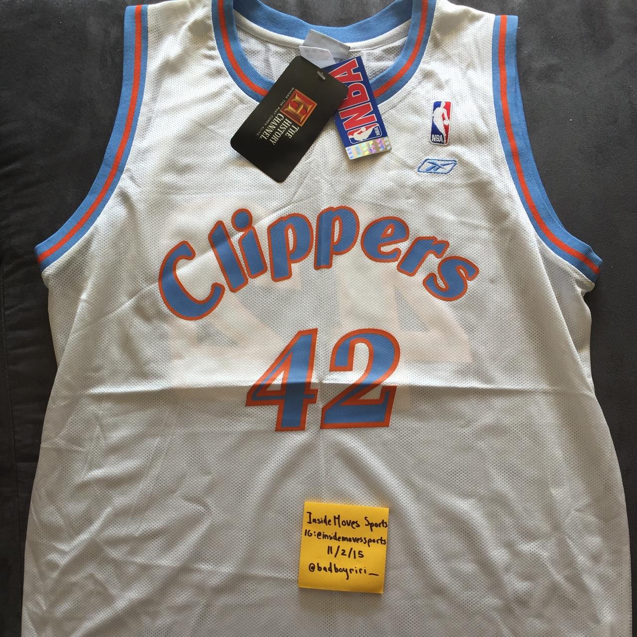 Vintage NBA Clippers jersey Brand #42 perfect for - Depop
