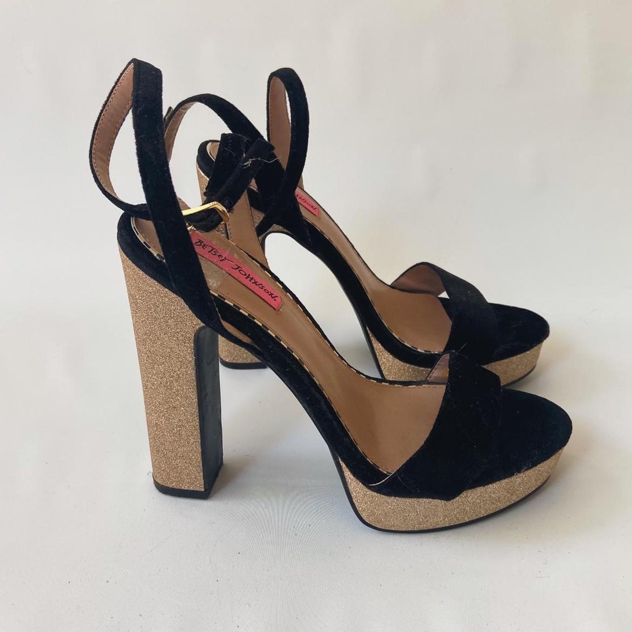 Y2K platform heels Betsey Johnson platform heels!... - Depop