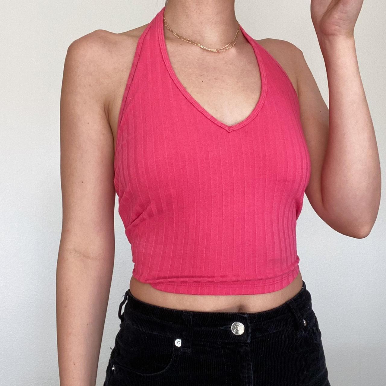 Hollister halter neck top top