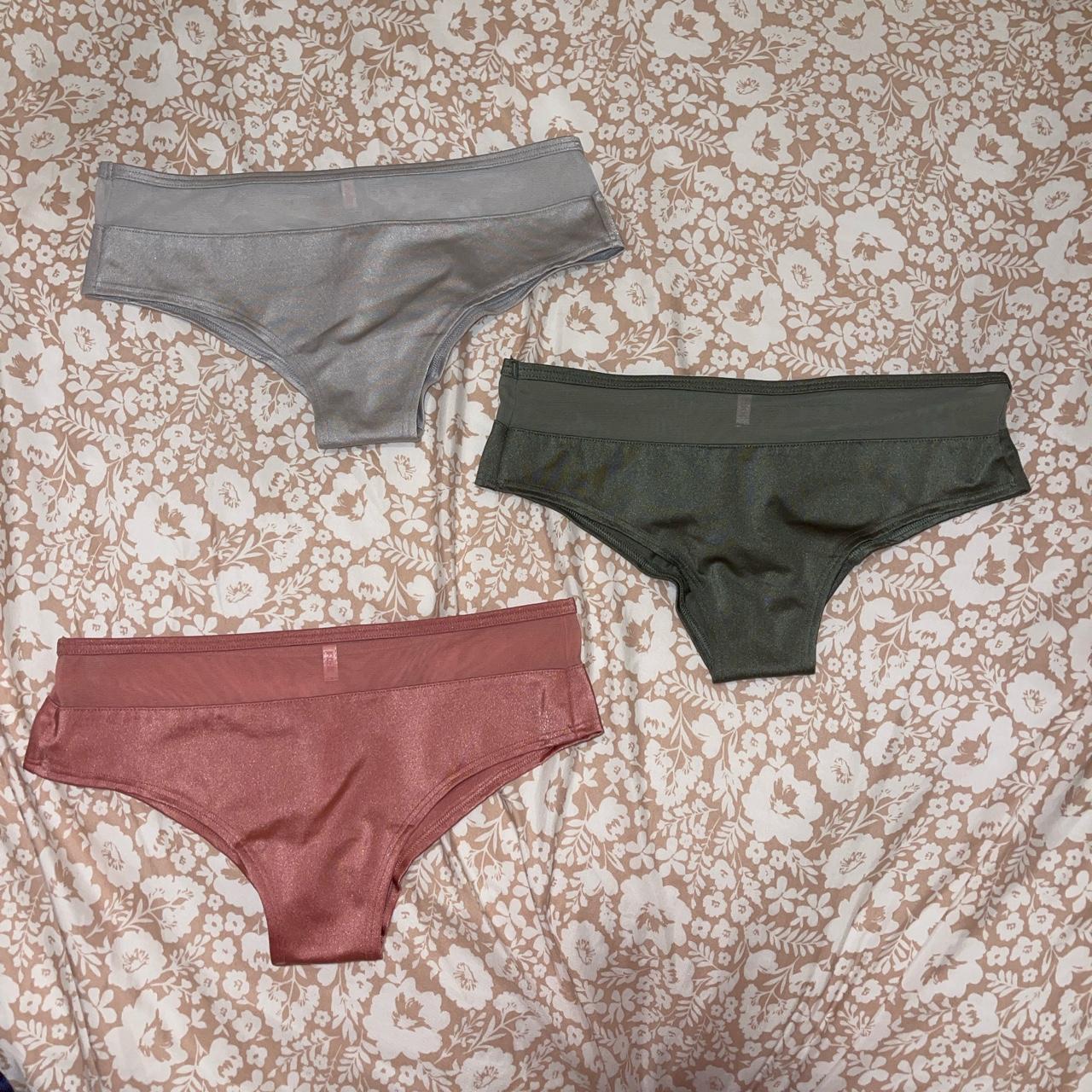 3 pieces pink underwear, all new without tags, never