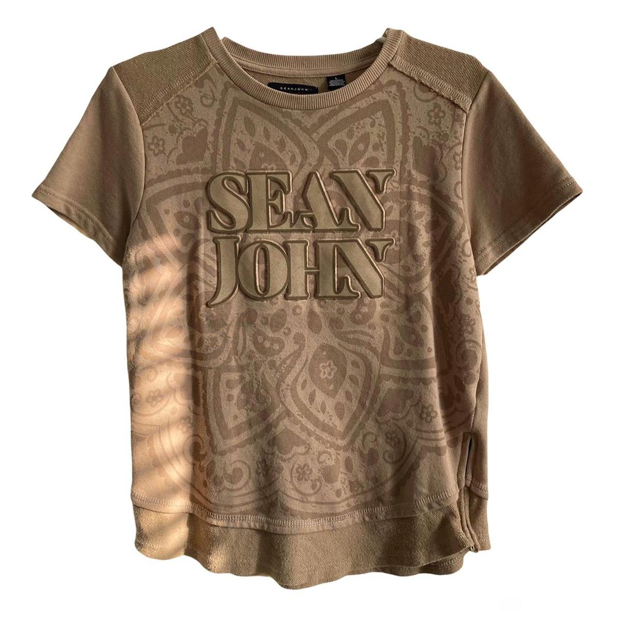Sean John Men's Brown T-shirt