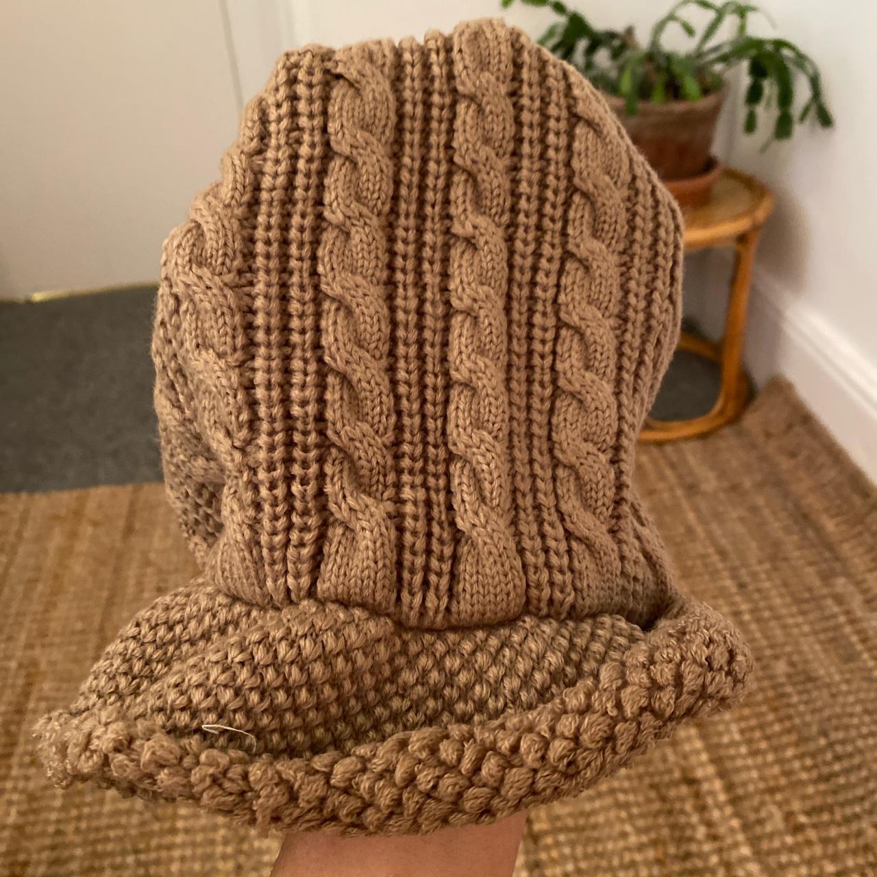 Stylenanda brown roll bucket hat stylenanda roll... Depop