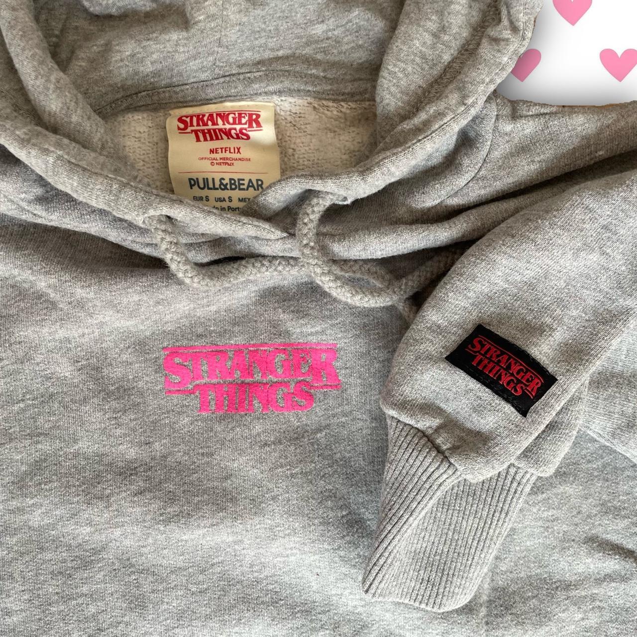 Pull&Bear Women's Grey Hoodie | Depop