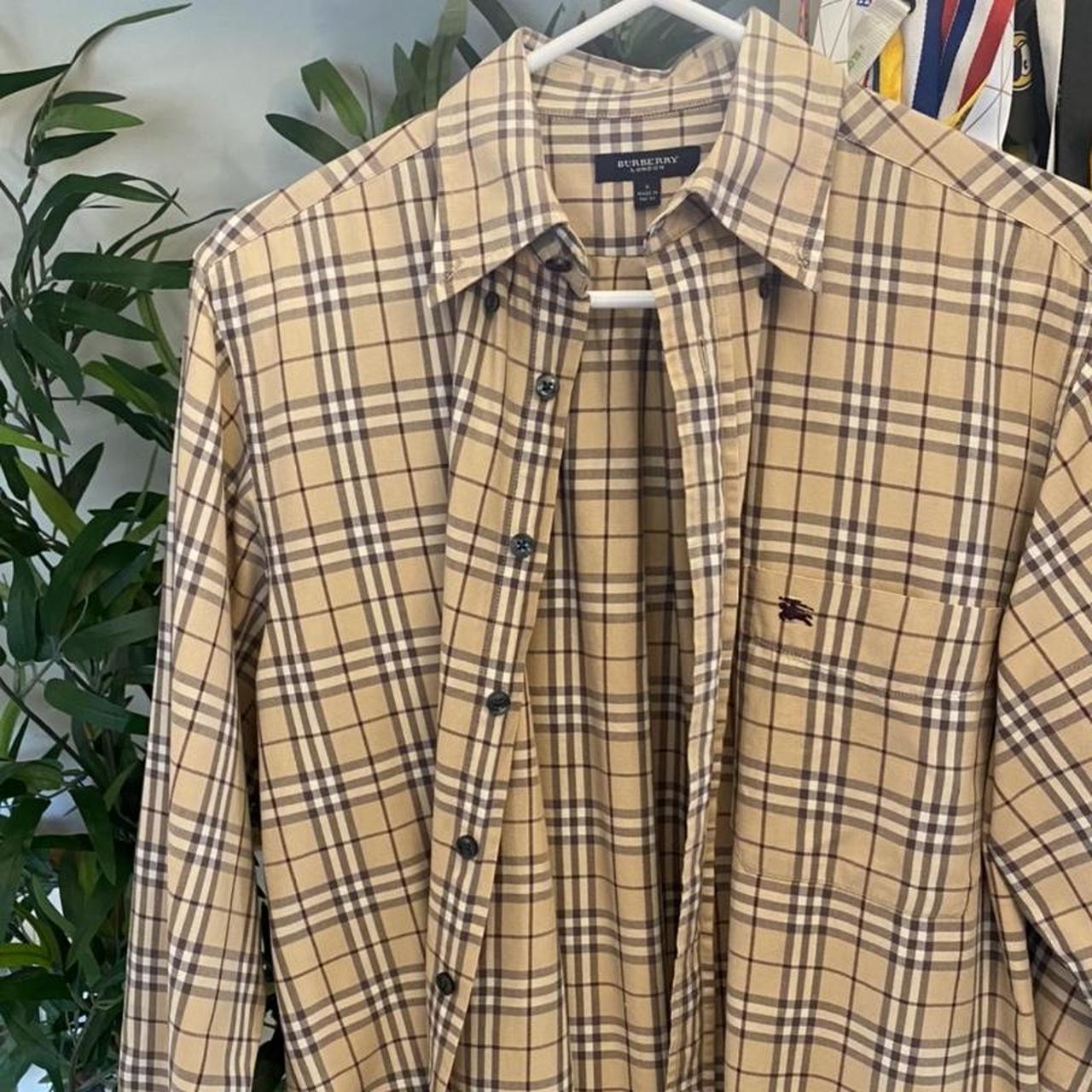 Burberry nova cheap check mens shirt