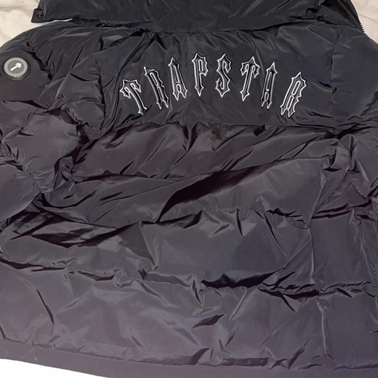 Trapstar Men's Black Coat Depop