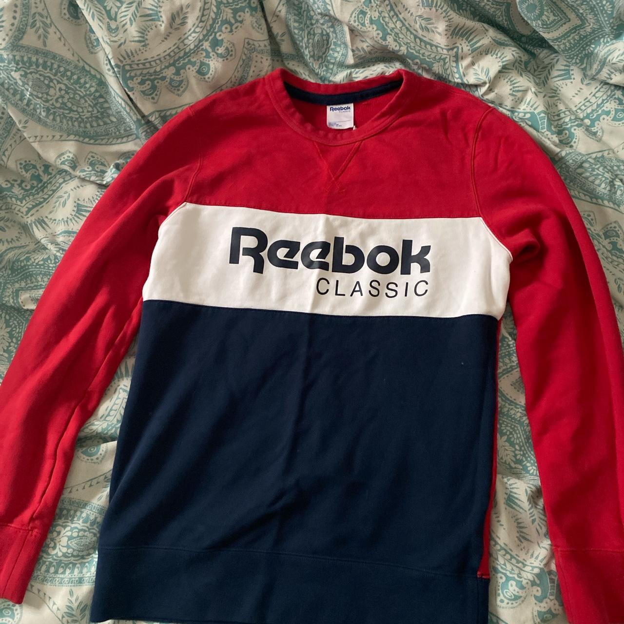 reebok crew neck jumper