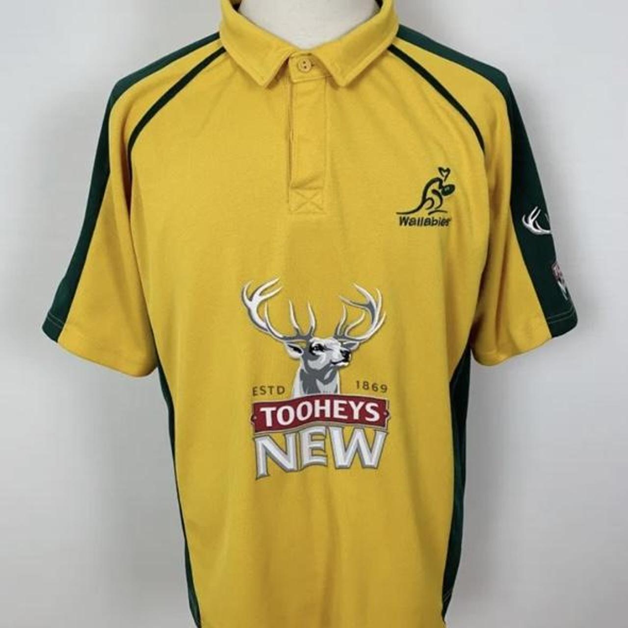 Kooga Wallabies Australia Mens Rugby Union Jersey... Depop