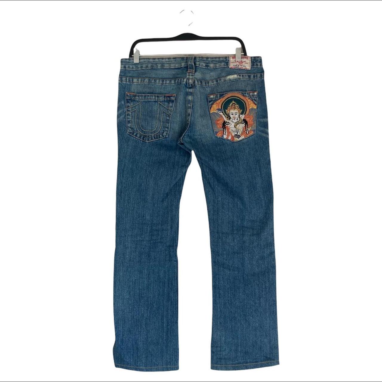 true religion embroidered jeans