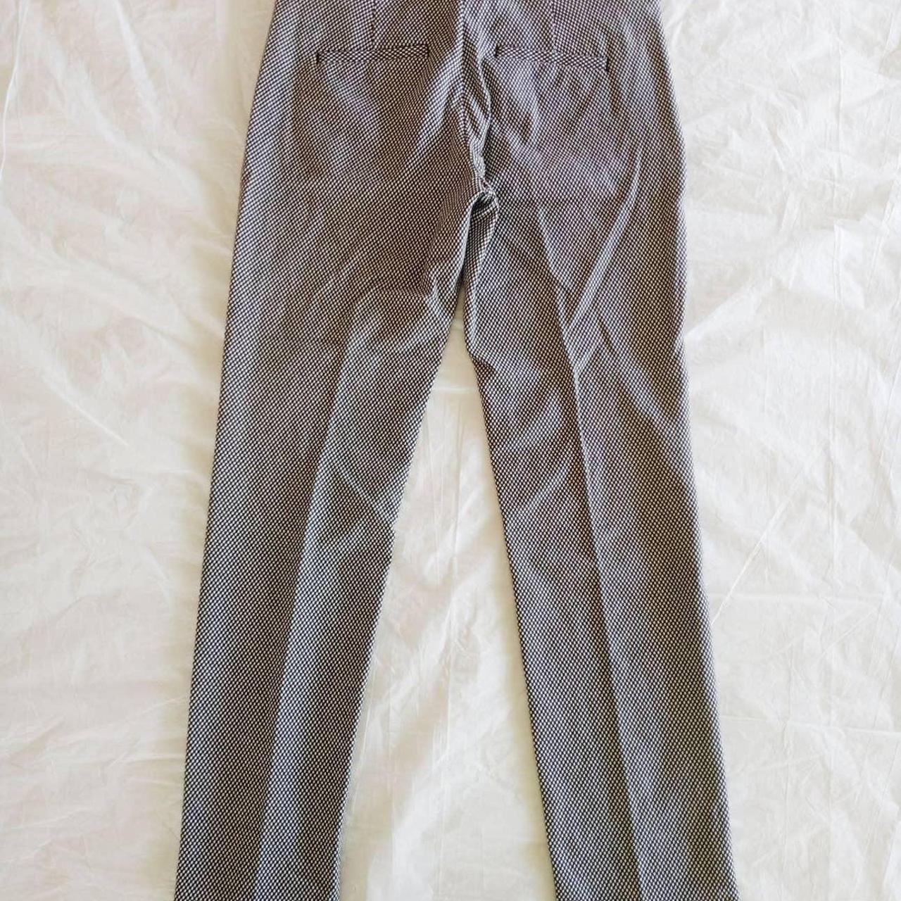 Banana Republic Ryan Dot Print Slim Fit Crop Pants... - Depop