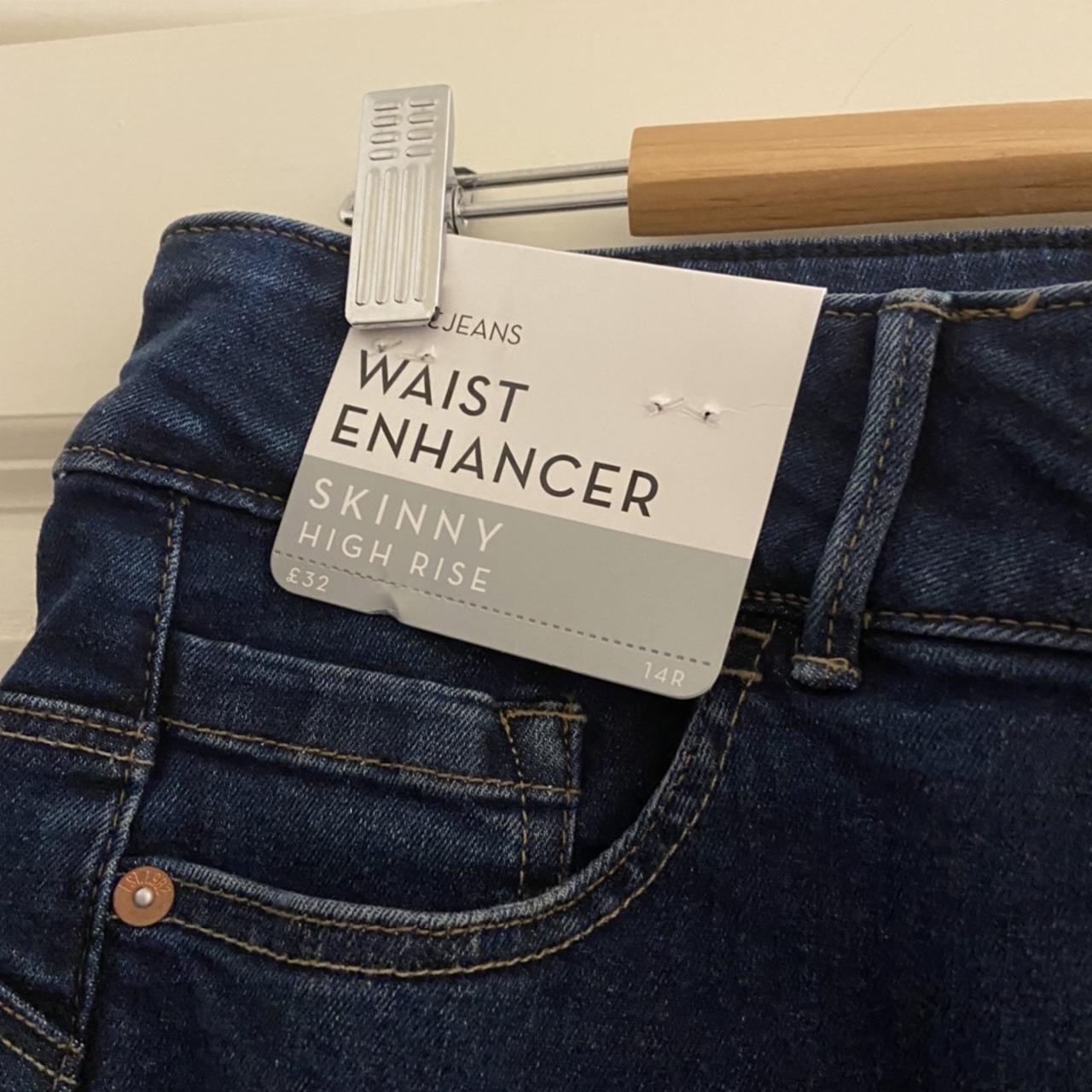 Next waist enhancer skinny jeans, size 14 Depop