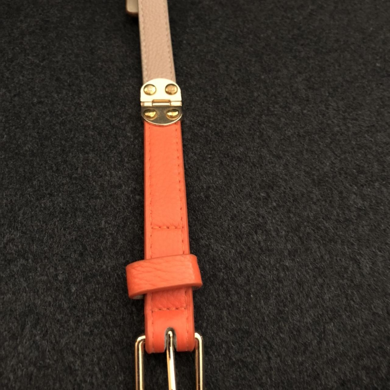 BCBG Maxazria multi coloured leather wrap around Depop