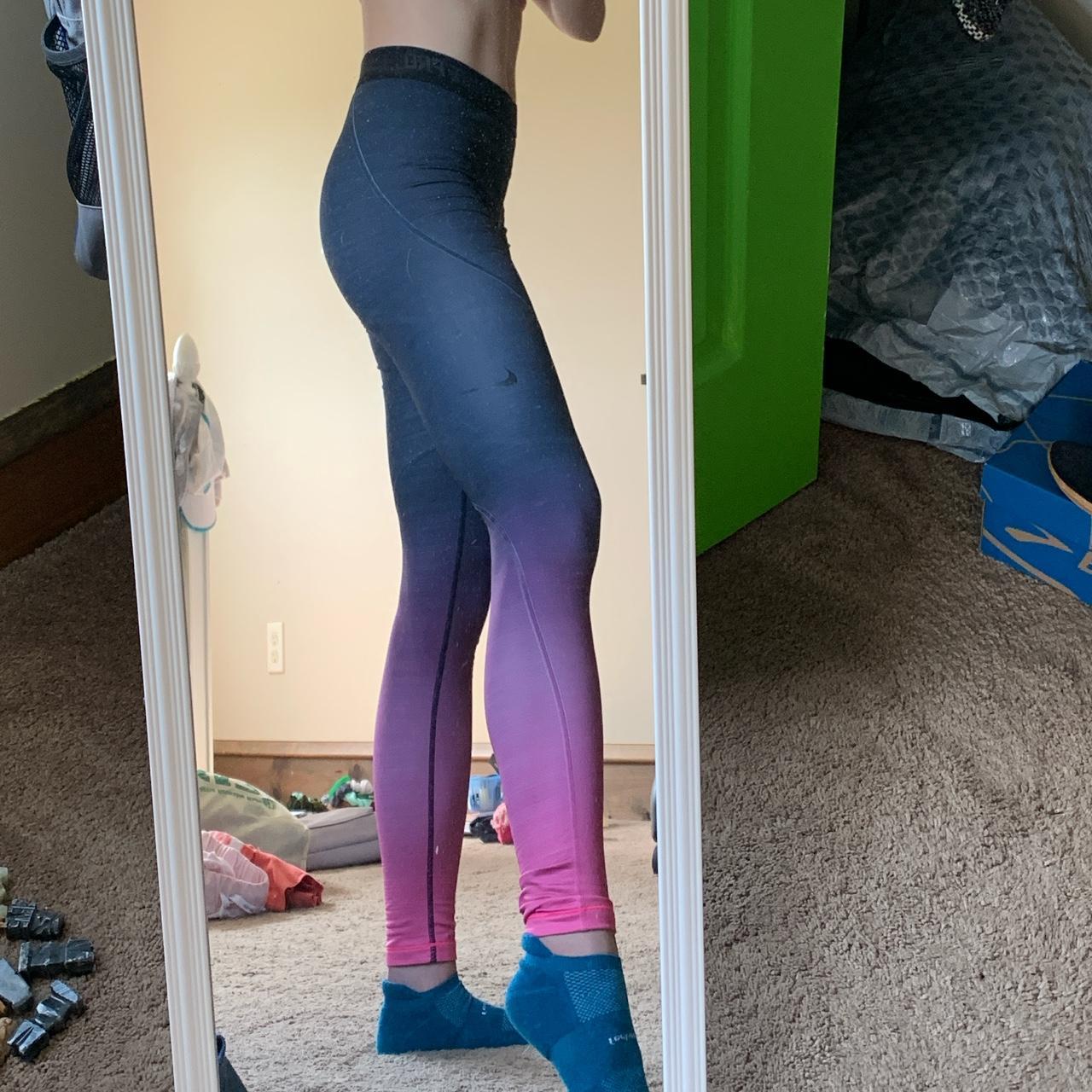 Nike Pro warm running tights Size M Great... Depop