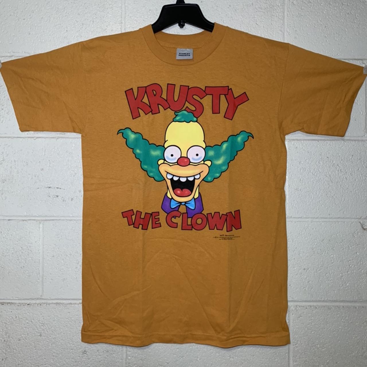 Vintage 90s Simpsons Krusty The Clown Tshirt by...