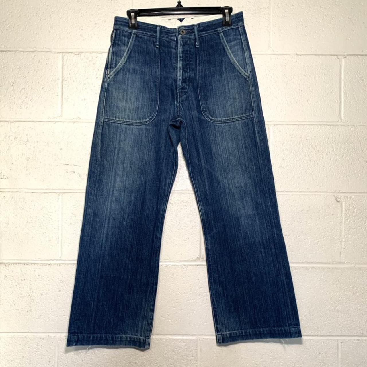 Kapital Fatigue Style Denim Deck Pants 29x26 These... - Depop