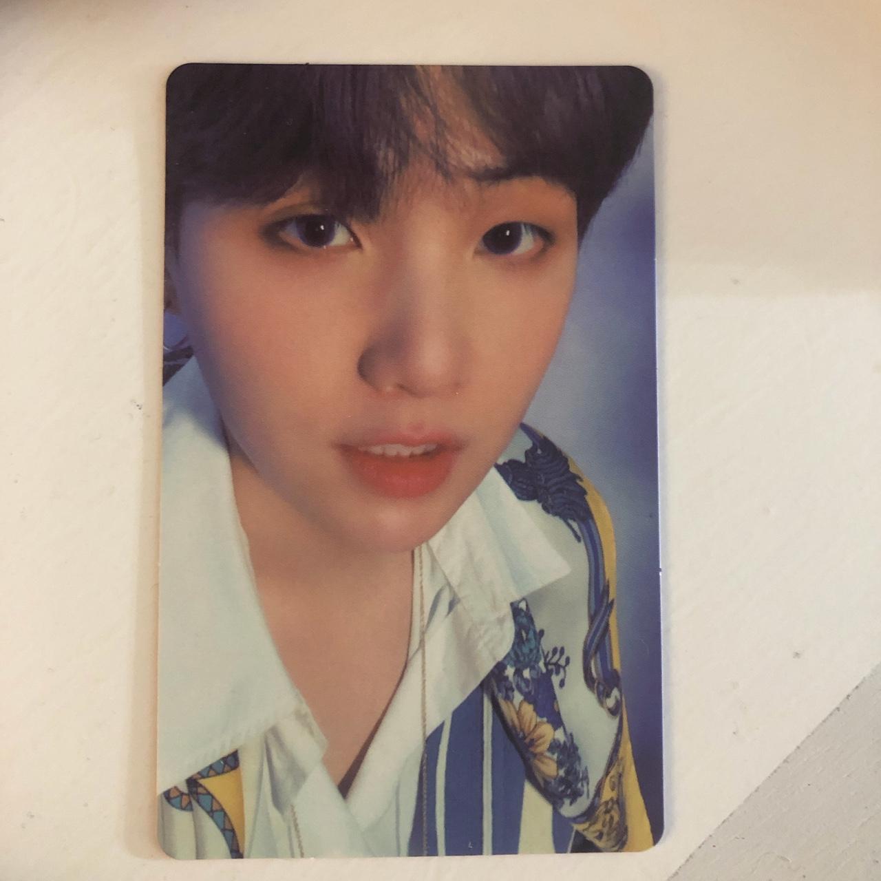 Bts Suga/ Yoongi Map of the Soul persona 4 Photocard | Depop