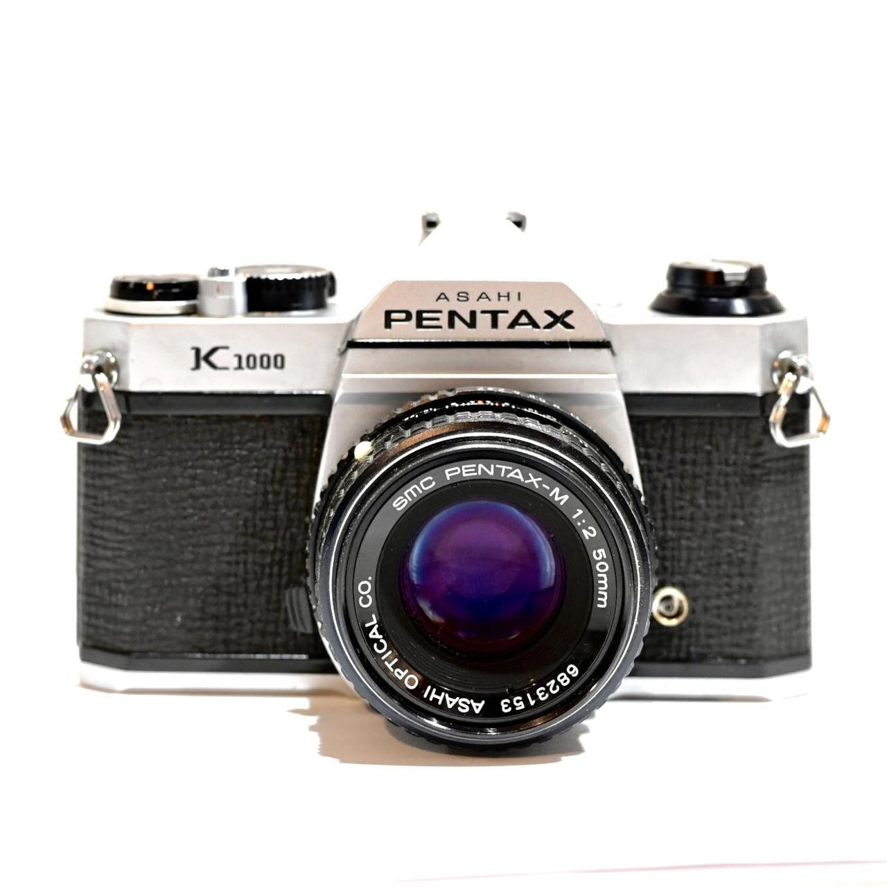 Pentax Silver and Black Cameras-and-accessories