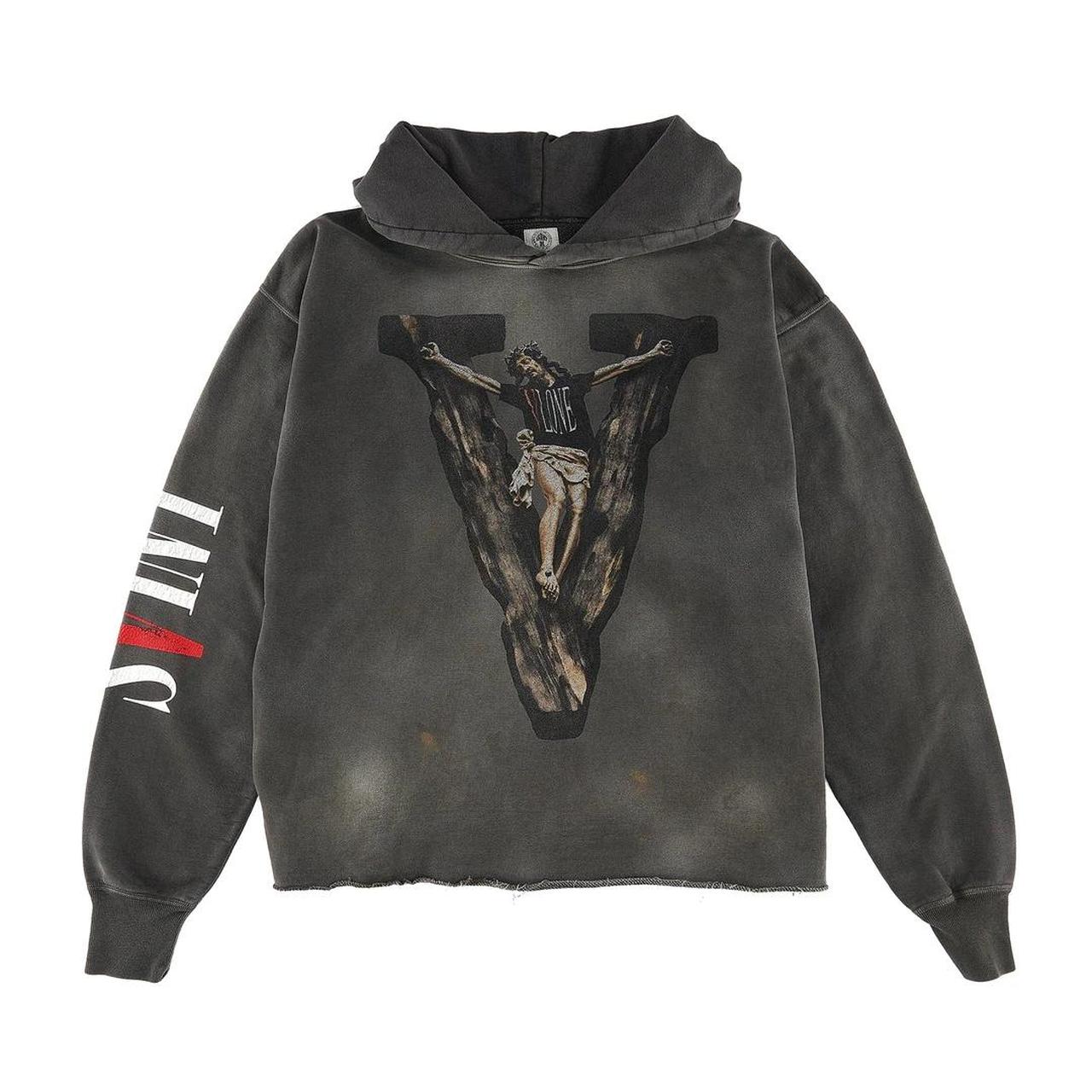 SAINTMICHAEL × VLONE』 (L) マリアプリント ロンT