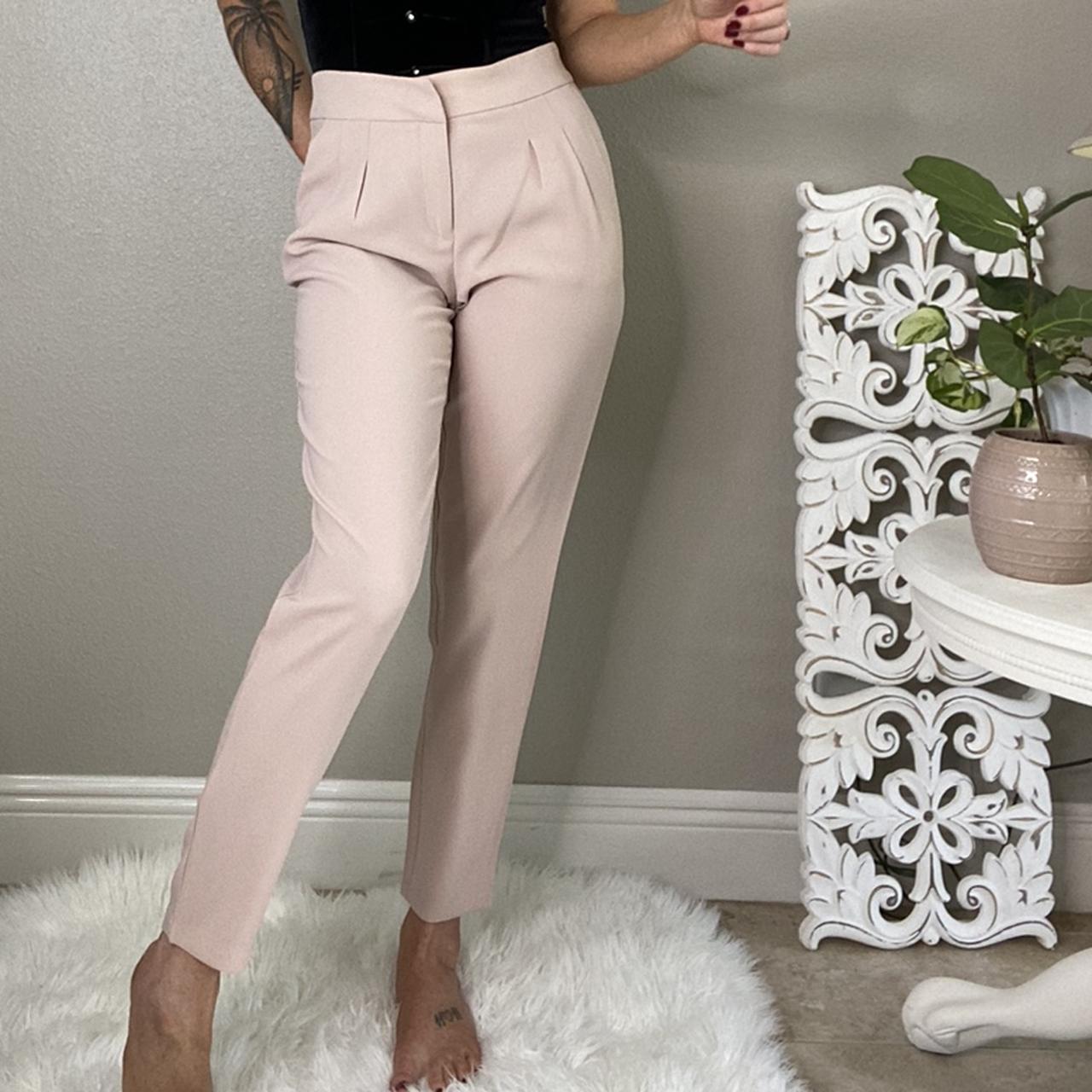 Buy FOREVER NEW Pink Solid Regular Polyester Womens Casual Wear Pants |  Shoppers Stop