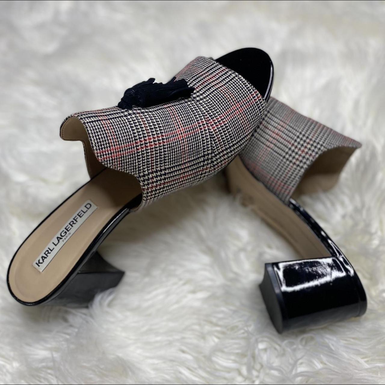 Karl lagerfeld hot sale hettie mules