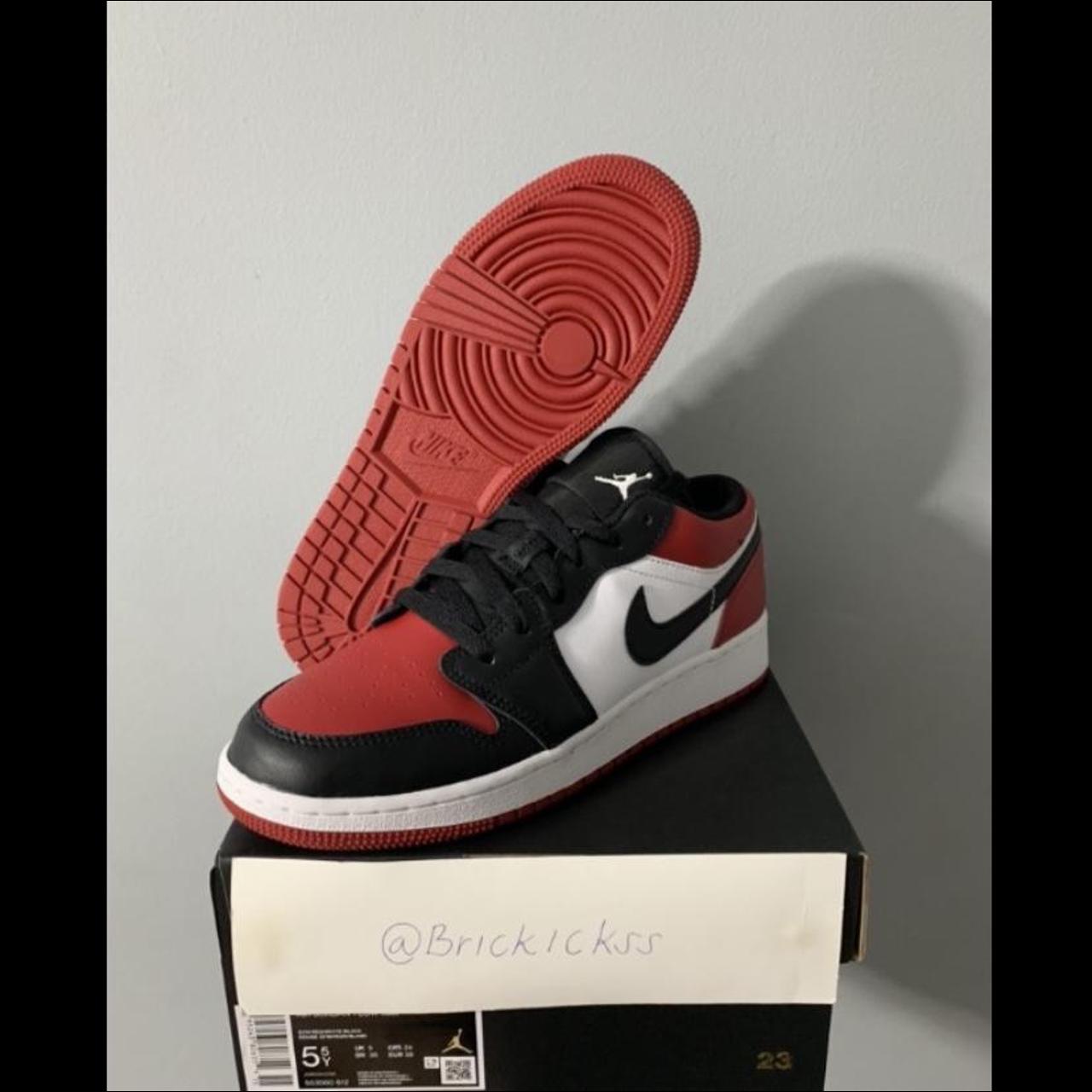 Custom Jordan 4 Size 12 Decreased, Some Heel Drag, - Depop