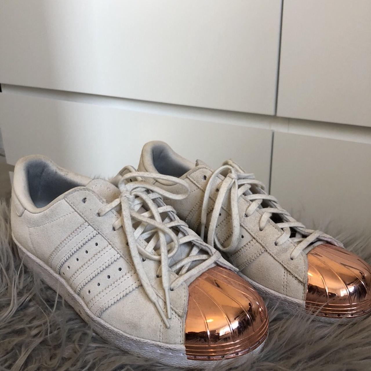 Rose gold outlet toe trainers