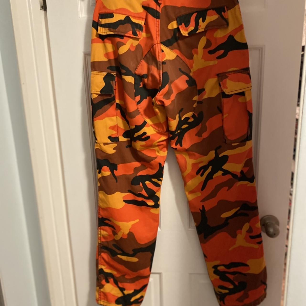 Camouflage Cargo Pants. Unisex in size small. Think... Depop