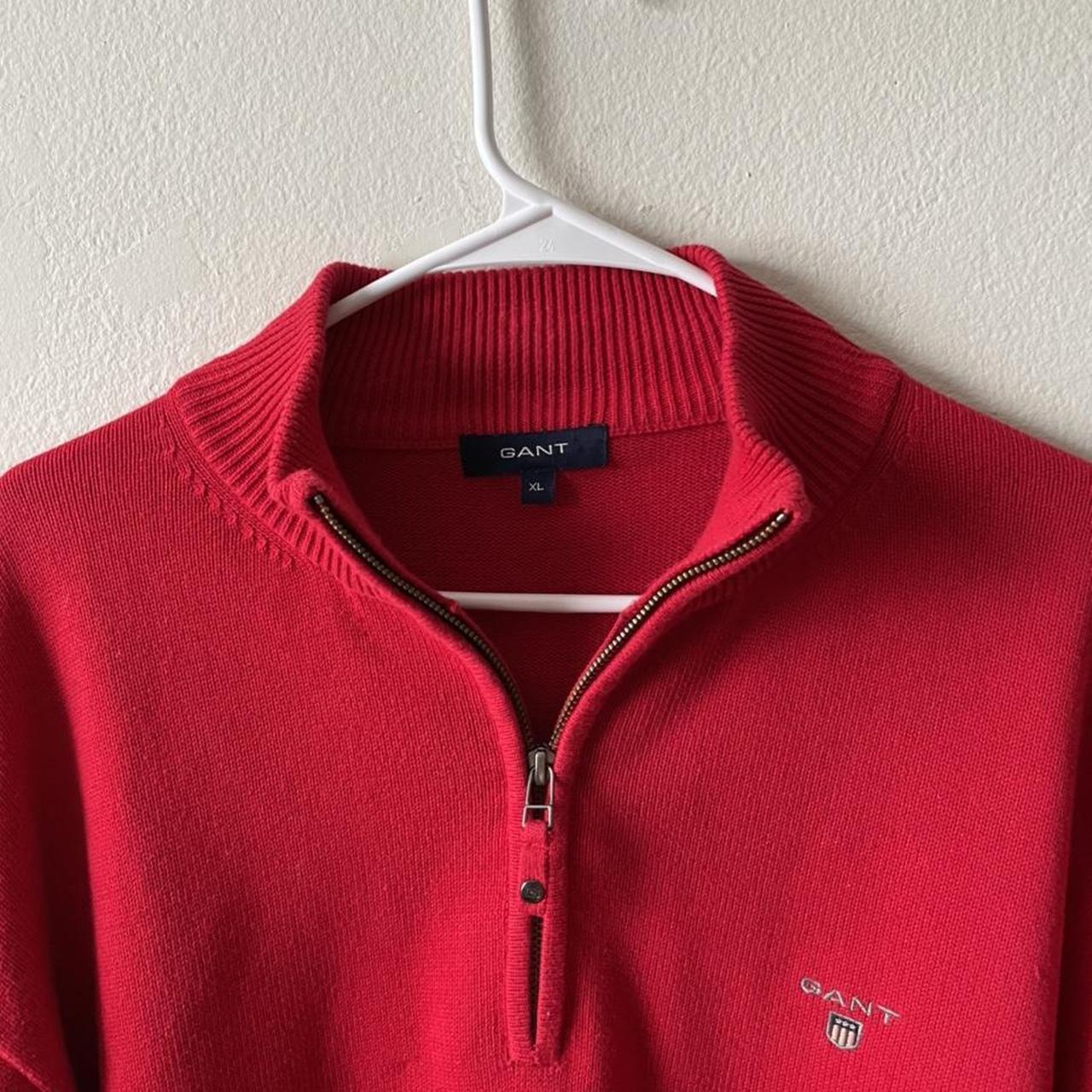 GANT Men's Red and Navy Jumper (4)
