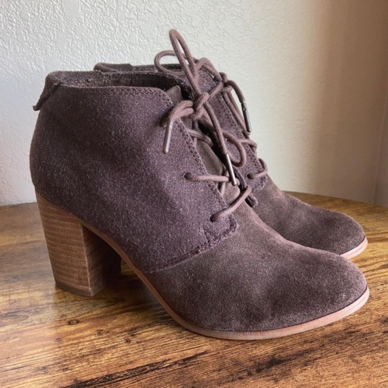 toms lunata lace up bootie