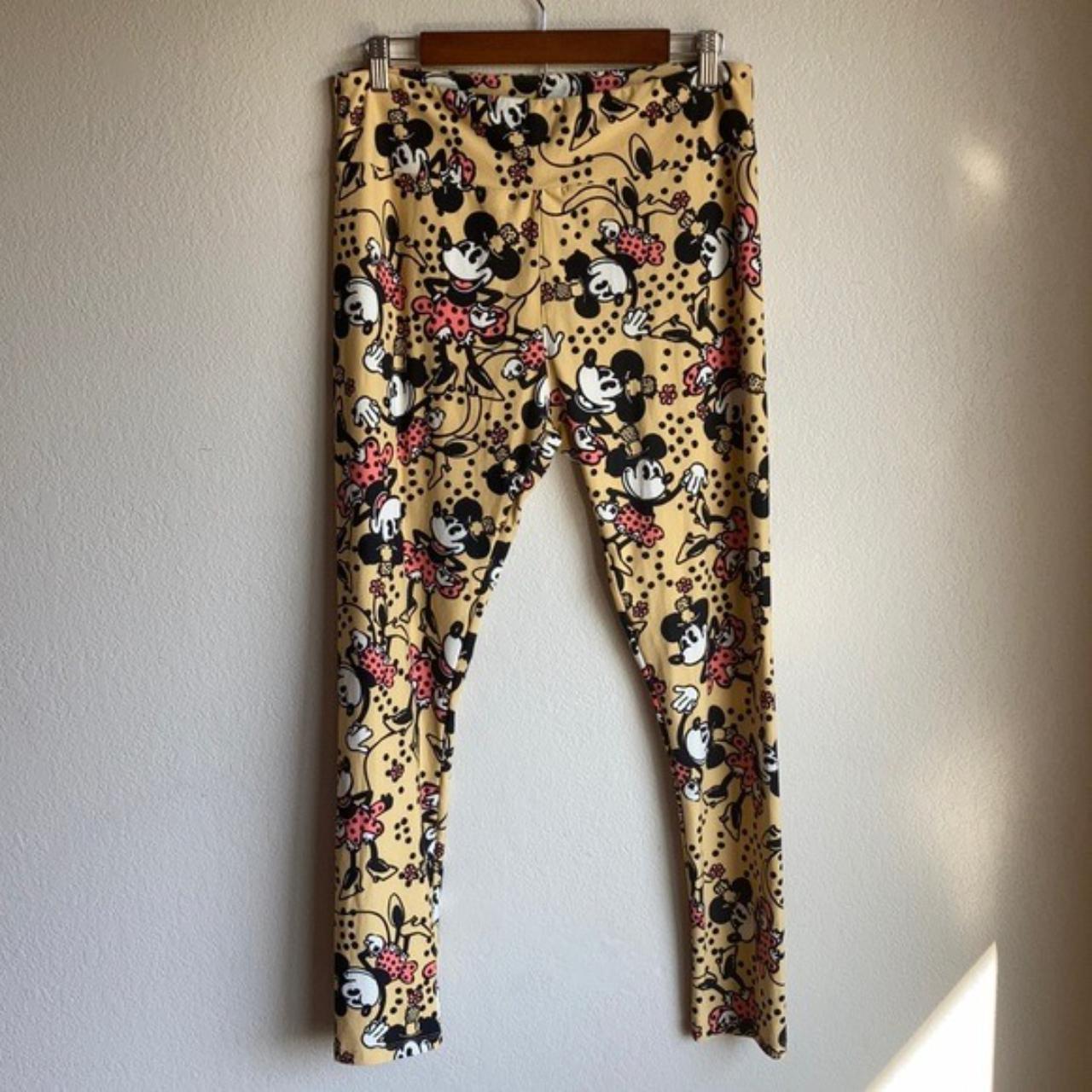 Disney Minnie and Mickey Mouse Print Leggings