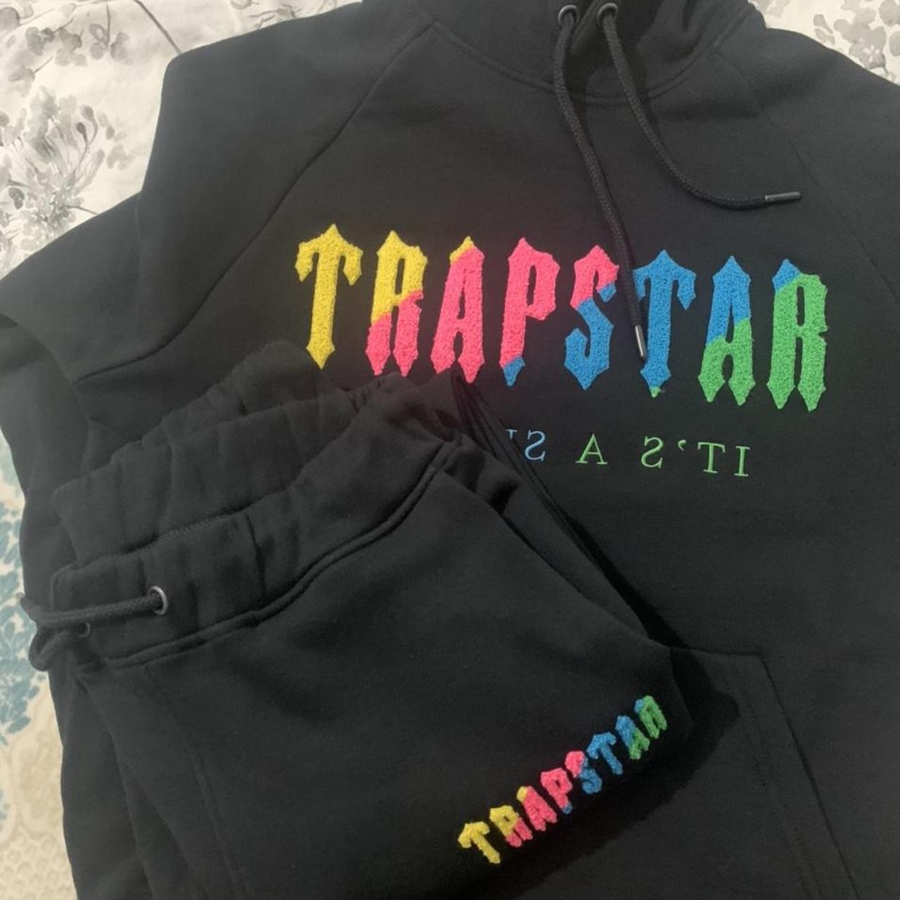 trapstar multi coloured jumper